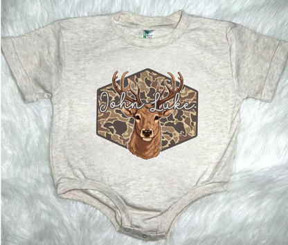 Girl/Boy Deer,Turkey, and/or duck Bubbles/Tees/Pullovers